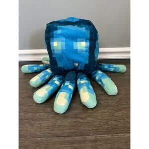 Glow In The Dark‎ Minecraft Earth Glow Squid Plush